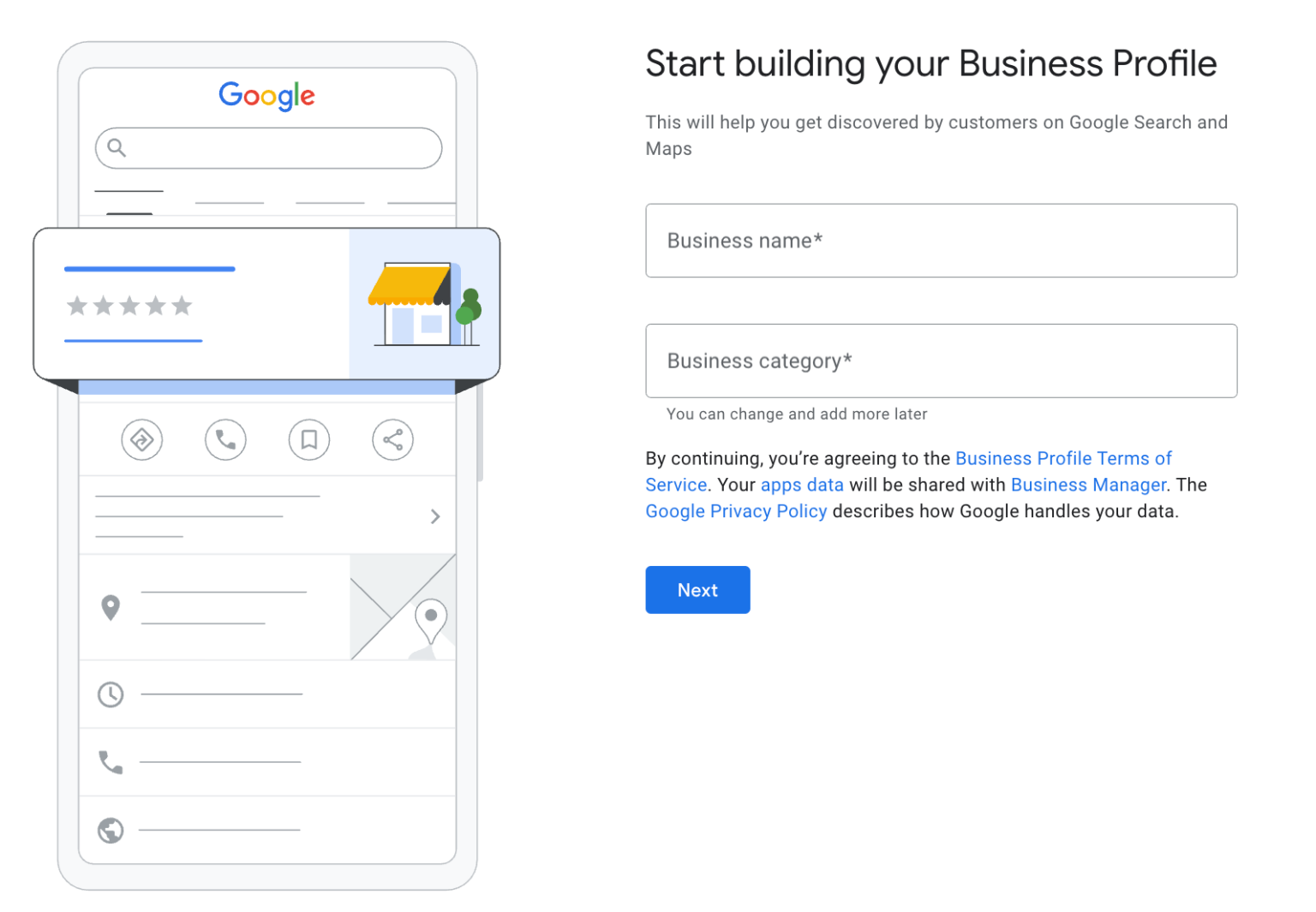 How to create a Google Business Profile